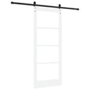 Skydedør ORKDAL Hvid og sort 83 x 202 cm