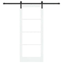 Skydedør ORKDAL Hvid og sort 83 x 202 cm