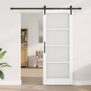 Skydedør ORKDAL Hvid og sort 83 x 211 cm