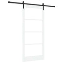 Skydedør ORKDAL Hvid og sort 93 x 202 cm