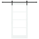 Skydedør ORKDAL Hvid og sort 93 x 202 cm