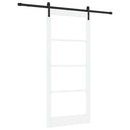 Skydedør ORKDAL Hvid og sort 93 x 211 cm