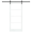 Skydedør ORKDAL Hvid og sort 93 x 211 cm