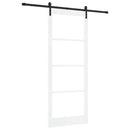 Skydedør ORKDAL Hvid og sort 93 x 232 cm