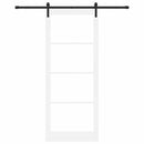 Skydedør ORKDAL Hvid og sort 93 x 232 cm