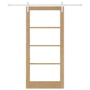 Skydedør ORKDAL Naturfarvet 93 x 202 cm