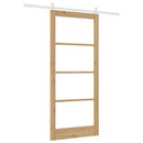 Skydedør ORKDAL Naturfarvet 93 x 211 cm