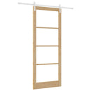Skydedør ORKDAL Naturfarvet 93 x 232 cm