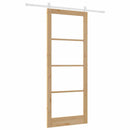 Skydedør ORKDAL Naturfarvet 93 x 232 cm