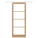 Skydedør ORKDAL Naturfarvet 93 x 232 cm