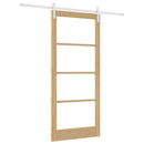 Skydedør ORKDAL Naturfarvet 93 x 211 cm