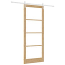 Skydedør ORKDAL Naturfarvet 93 x 232 cm