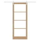 Skydedør ORKDAL Naturfarvet 93 x 232 cm