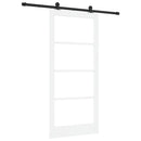 Skydedør ORKDAL 93 x 202 cm Massivt fyrretræ og glas