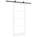 Skydedør ORKDAL 93 x 211 cm Massivt fyrretræ og glas