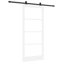 Skydedør ORKDAL 93 x 211 cm Massivt fyrretræ og glas