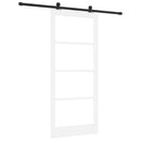 Skydedør ORKDAL 93 x 211 cm Massivt fyrretræ og glas