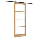 Skydedør ORKDAL Naturfarvet 93 x 232 cm