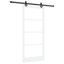 Skydedør ORKDAL 93 x 202 cm Massivt fyrretræ og glas