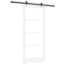 Skydedør ORKDAL 93 x 211 cm Massivt fyrretræ og glas
