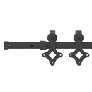 Skydedør ORKDAL 83 x 211 cm Massivt fyrretræ og glas