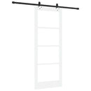 Skydedør ORKDAL 83 x 211 cm Massivt fyrretræ og glas