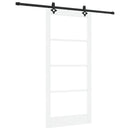 Skydedør ORKDAL 93 x 202 cm Massivt fyrretræ og glas