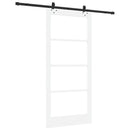 Skydedør ORKDAL 93 x 202 cm Massivt fyrretræ og glas