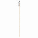 Skydedør 93 x 211 cm Massivt fyrretræ og glas Naturlig og sort