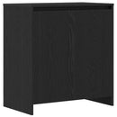 Sideboard 2 stk. Sort 70 x 41 x 75 cm Konstrueret træ