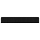 TV-møbelsæt 3 pcs Sort eg 80 x 30 x 30 cm Konstrueret træ