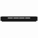 TV-møbelsæt 3 pcs Sort 300 x 35 x 40 cm Konstrueret træ