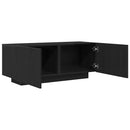 TV-skab 100 x 35 x 40 cm Sort eg Konstrueret træ