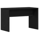 LED Smykkebord Set med spejllys 2 pcs Sort eg Konstrueret træ