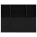 Highboard Sort eg 132 x 35,5 x 103,5 cm Konstrueret træ