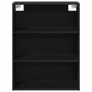 Highboard 2 pcs Sort eg Konstrueret træ