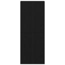 Vægmonteret skab Vægmonteret 2 pcs Sort eg 69,5 x 34 x 90 cm