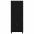 Highboard Sort eg 69,5 x 34 x 180 cm Konstrueret træ