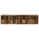 LED Sideboard Gammelt træ 283 x 37 x 67 cm Konstrueret træ