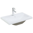 Badeværelsesskabsunder Sort eg 60 x 39 x 62 cm Konstrueret træ
