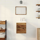 Badeværelsesskabsunder Sort eg 41 x 39 x 62 cm Konstrueret træ