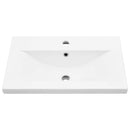 Badeværelsesskabsunder Sort eg 60 x 39 x 62 cm Konstrueret træ
