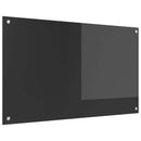 Køkkenbacksplash Mørkegrå 100 x 60 cm hærdet glas