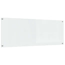 Køkkenbacksplash Transparent 110 x 40 cm hærdet glas