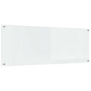 Køkkenbacksplash Transparent 110 x 40 cm hærdet glas