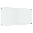 Køkkenbacksplash Transparent 110 x 50 cm hærdet glas