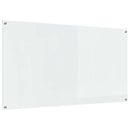 Køkkenbacksplash Transparent 110 x 60 cm hærdet glas