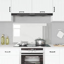 Køkkenbacksplash Transparent 120 x 60 cm hærdet glas