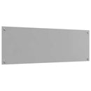 Køkkenbacksplash Lysegrå 120 x 40 cm hærdet glas