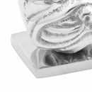 Bogstøtter 2 pcs Sølv 8 x 12 x 16,5 cm Aluminium
